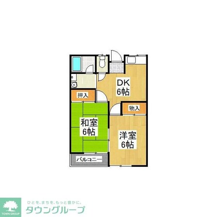 江原第一コーポレーションの物件間取画像